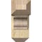 Ekena Millwork Balboa Craftsman Rough Sawn Bracket w/ Offset Brace, Douglas Fir, 8"W x 18"D x 18"H BKT0806X18X18BOA04RDF - alternate 4